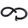 FUKR Gode long Mega Snake 100 x 3cm Noir